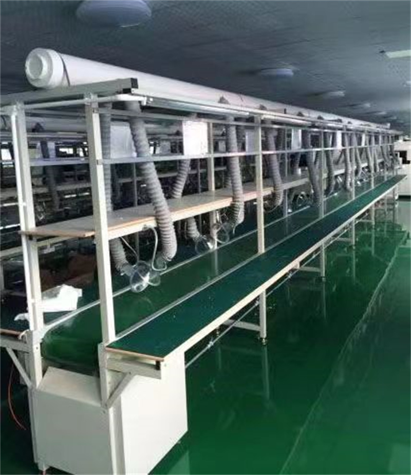 喇叭口流水线